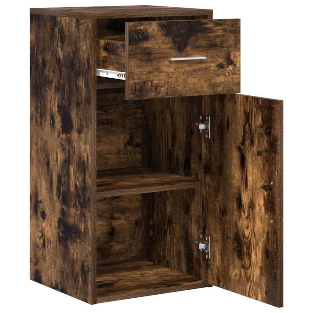 Buffet avec tiroir Chêne fumé 38 x 34 x 75 cm - XIOS