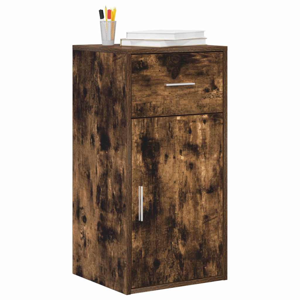 Buffet avec tiroir Chêne fumé 38 x 34 x 75 cm - XIOS