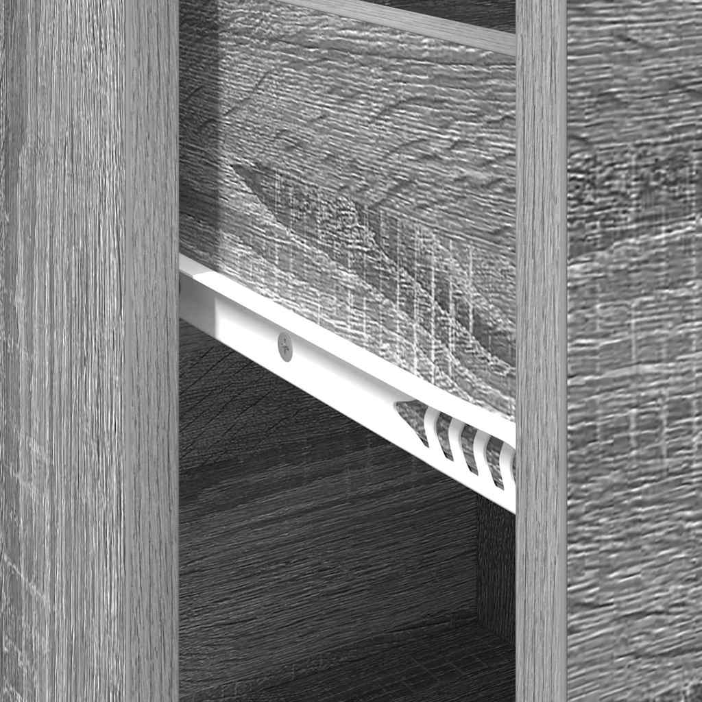 Buffet Sonoma gris 38 x 34,5 x 75 cm Bois d'ingénierie - XIOS