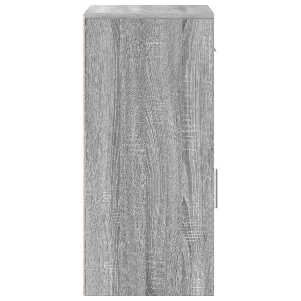 Buffet Sonoma gris 38 x 34,5 x 75 cm Bois d'ingénierie - XIOS