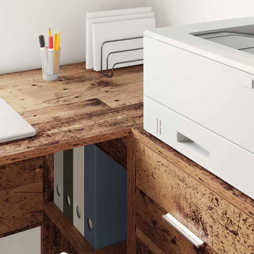 Buffet avec tiroir Bois ancien 38 x 34 x 75 cm - XIOS