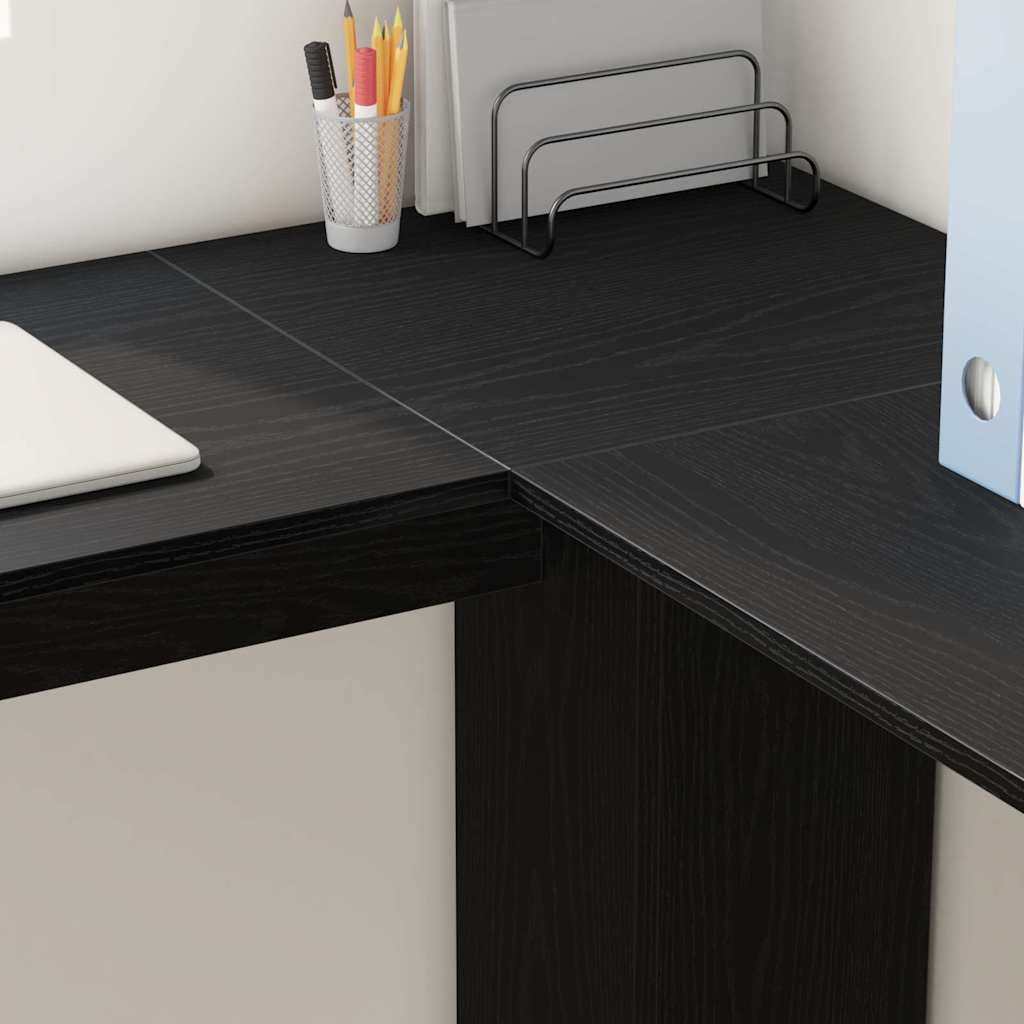 Bureau d'angle Chêne noir 140 x 113,5 x 75 cm Bois d'ingénierie - XIOS