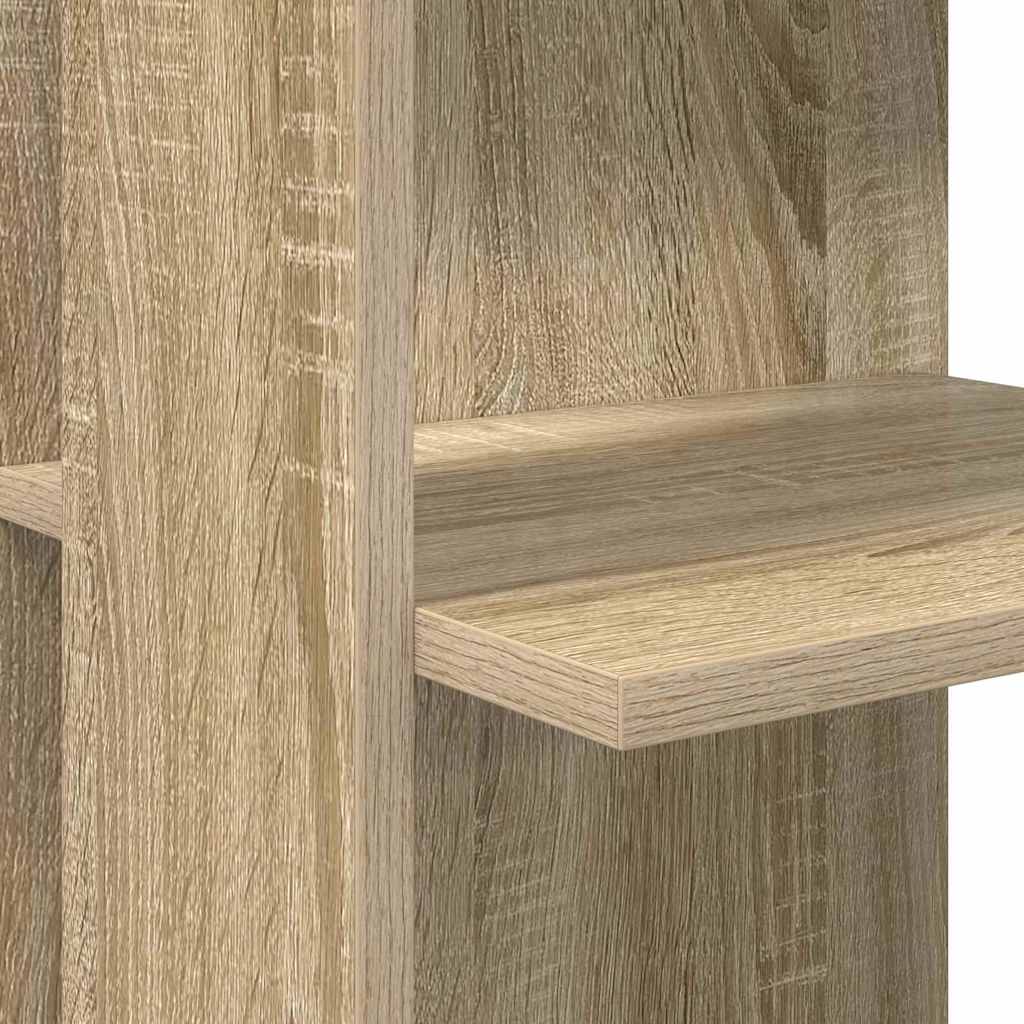 Bureau d'angle avec rangement Chêne sonoma 140 x 113.5 x 75 cm - XIOS