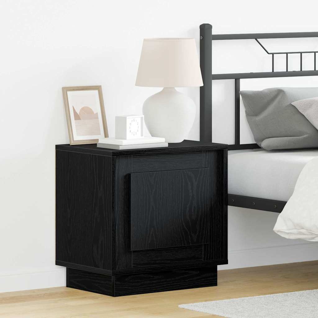 Cabinet de chevet 2 pcs Noir 44 x 34,5 x 45 cm - XIOS