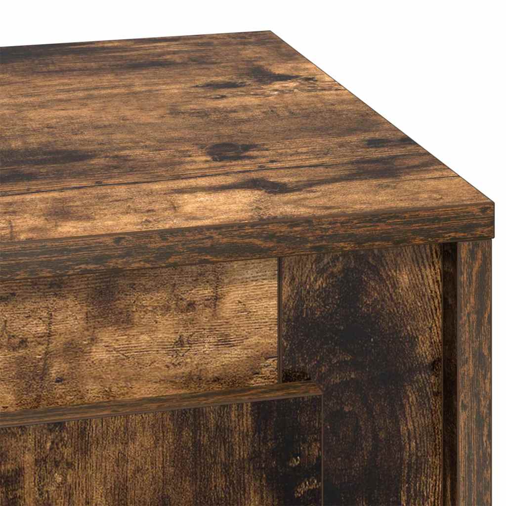 Cabinet de chevet 2 pcs Chêne fumé 44 x 34,5 x 45 cm - XIOS
