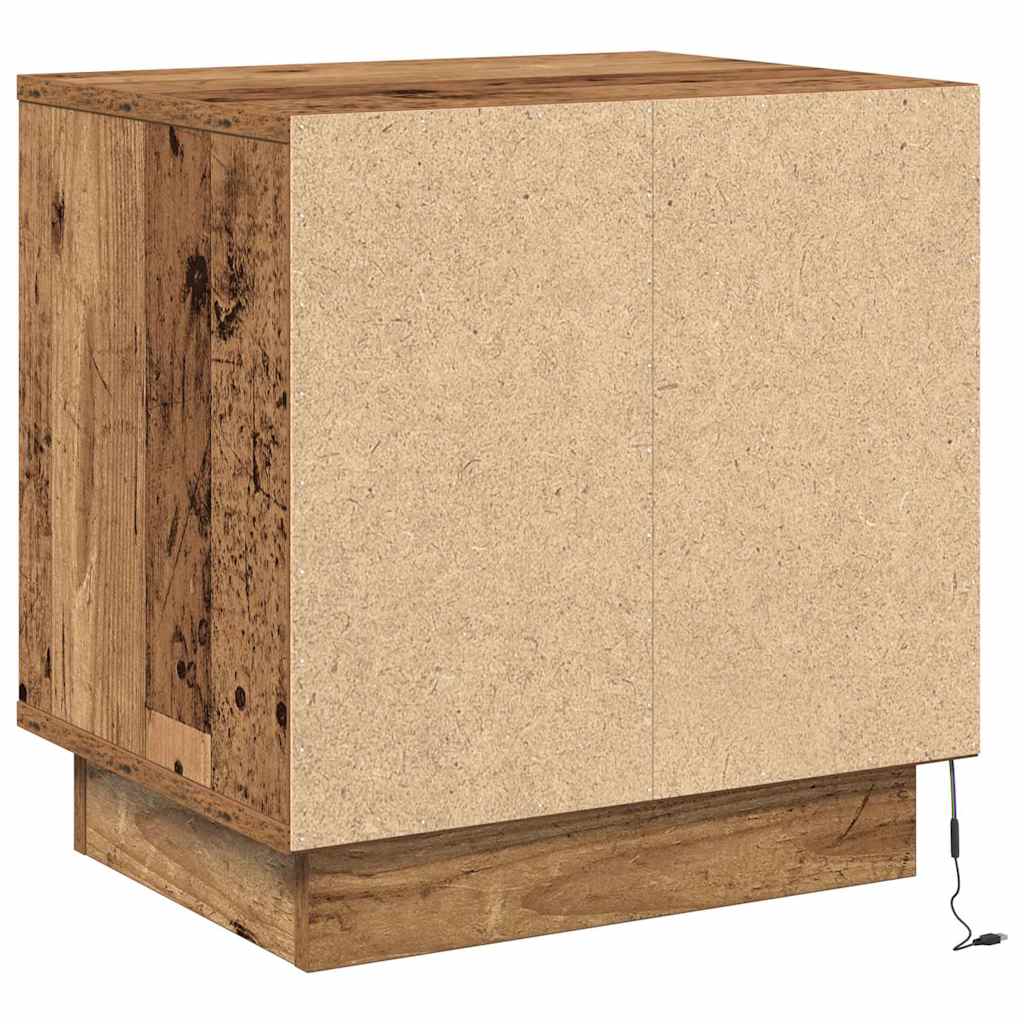 Cabinet de chevet 2 pcs Bois ancien 44 x 34,5 x 45 cm - XIOS