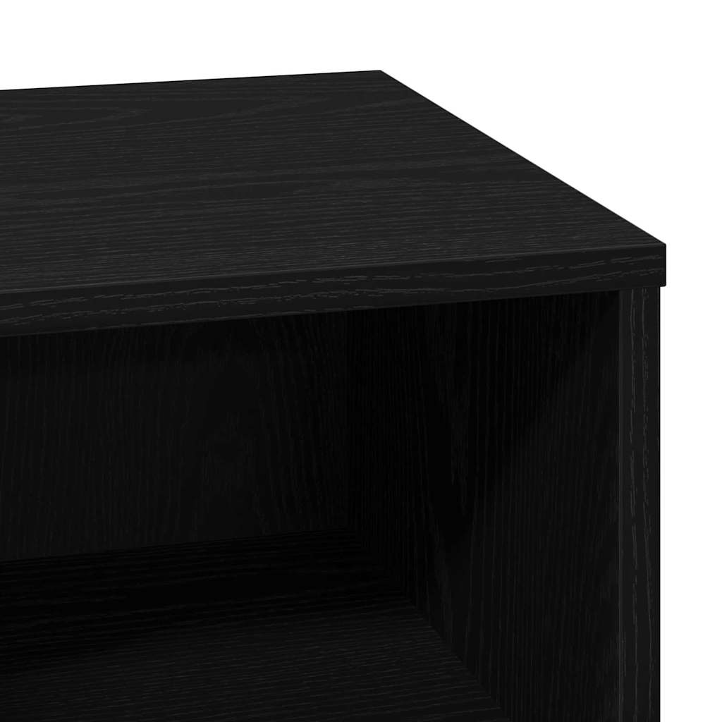 Cabinet de chevet avec tiroir 2 pcs Noir 50 x 34.5 x 50 cm. - XIOS