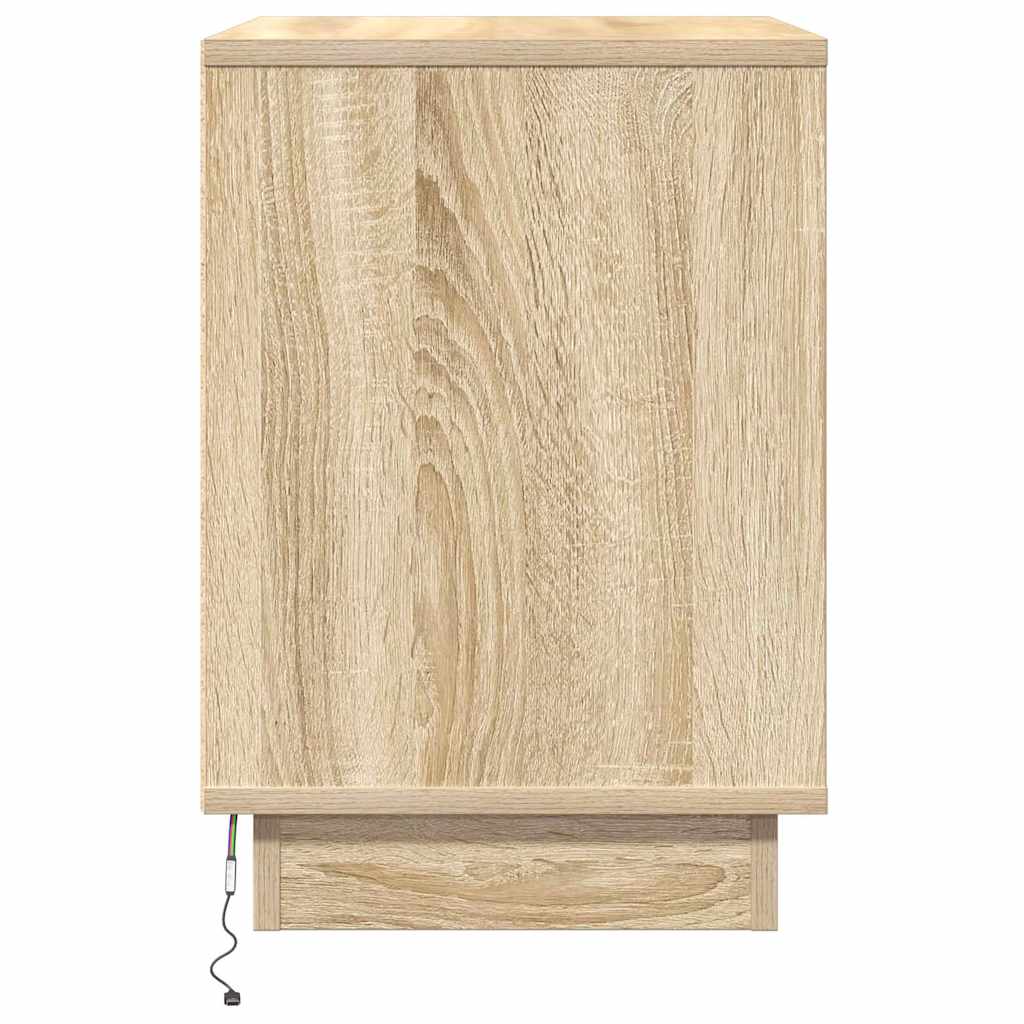 Cabinet de chevet 2 pcs Chêne Sonoma 50 x 34,5 x 50 cm. - XIOS