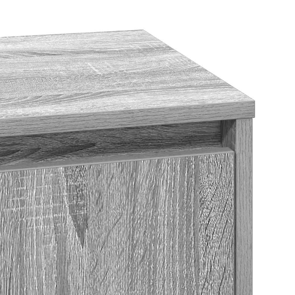 Cabinet de chevet 2 pcs Gris 39 x 34,5 x 50 cm - XIOS