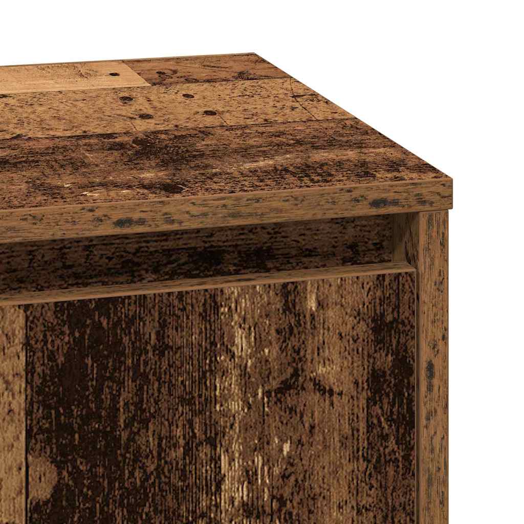 Cabinet de chevet 2 pcs Bois ancien 39 x 34,5 x 50 cm - XIOS