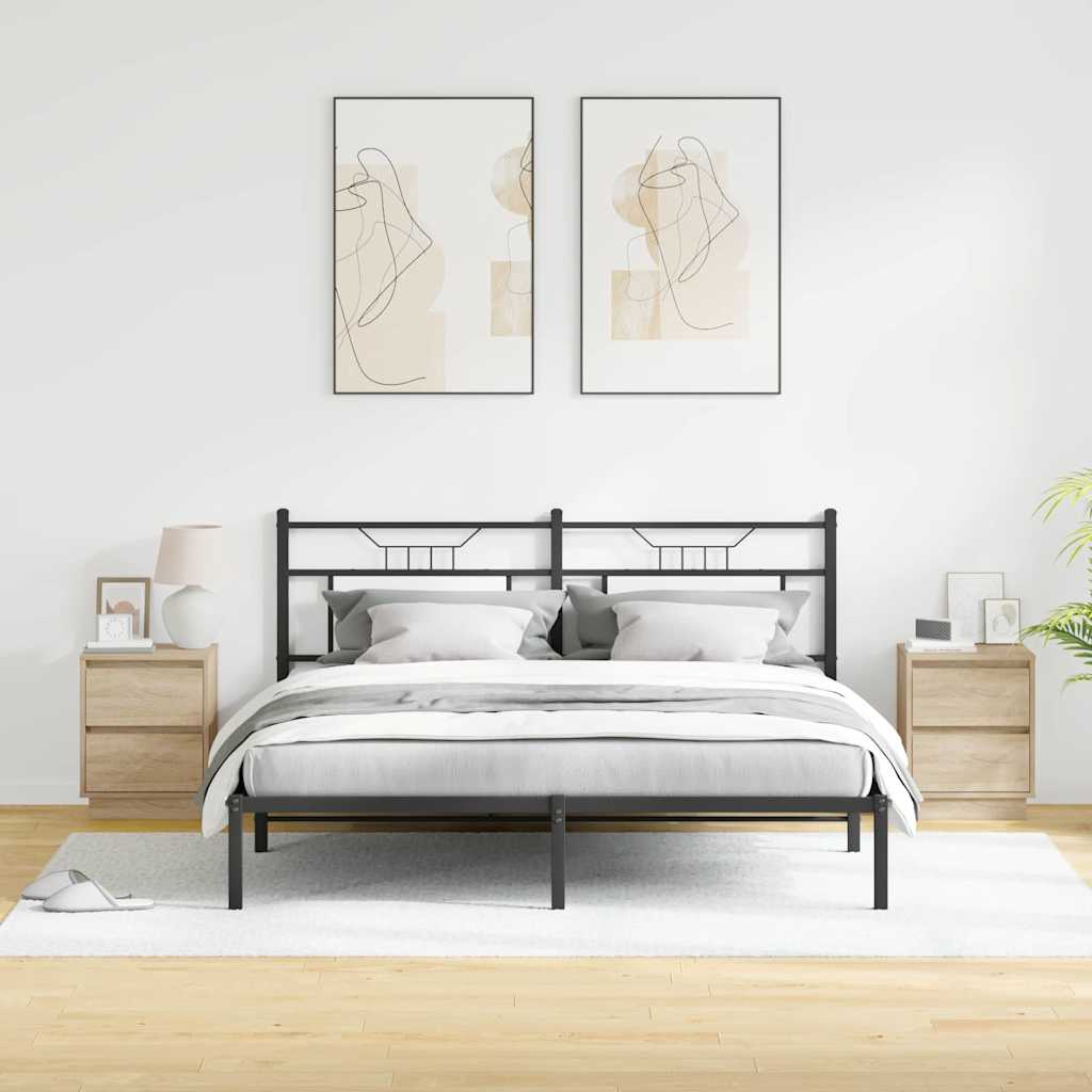 Cabinet de chevet 2 pcs Chêne Sonoma 39 x 34,5 x 50 cm - XIOS