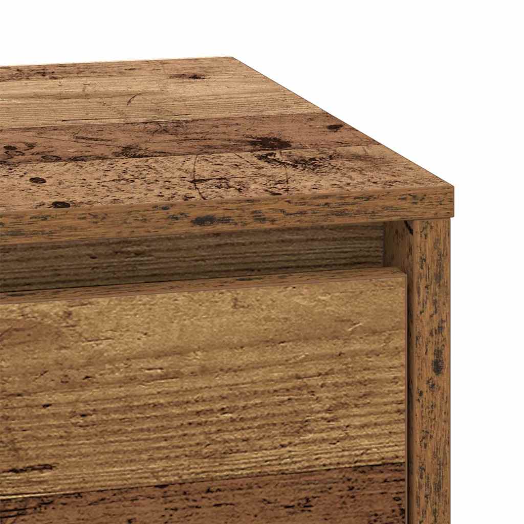 Cabinet de chevet avec 2 pcs Bois Ancien 39 x 34.5 x 50 cm - XIOS