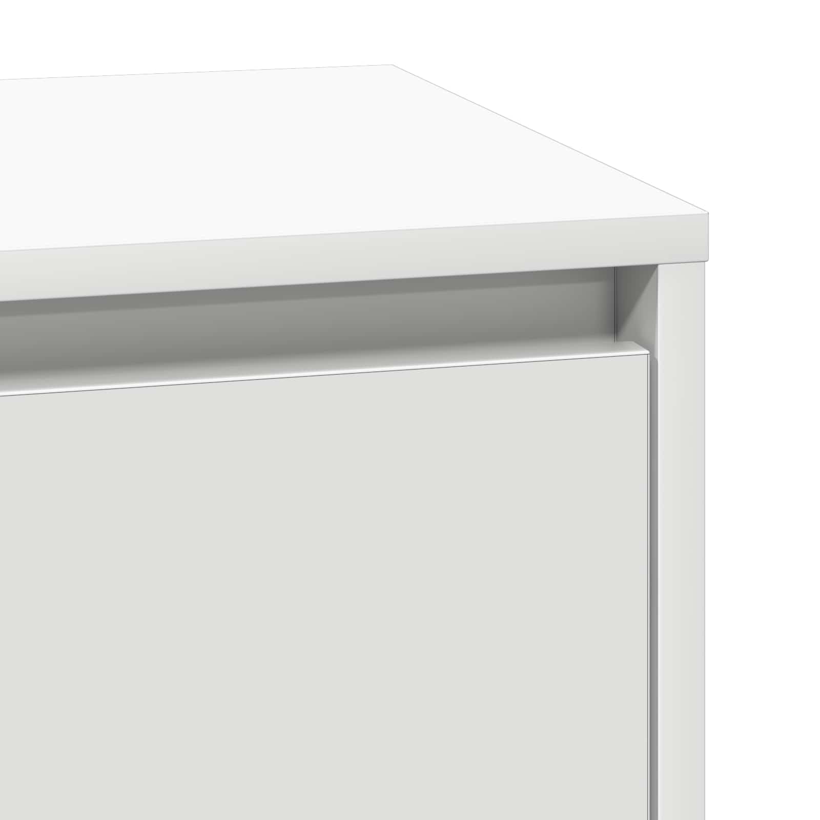 Cabinet de chevet Blanc 39 x 34,5 x 65 cm Bois d'ingénierie - XIOS