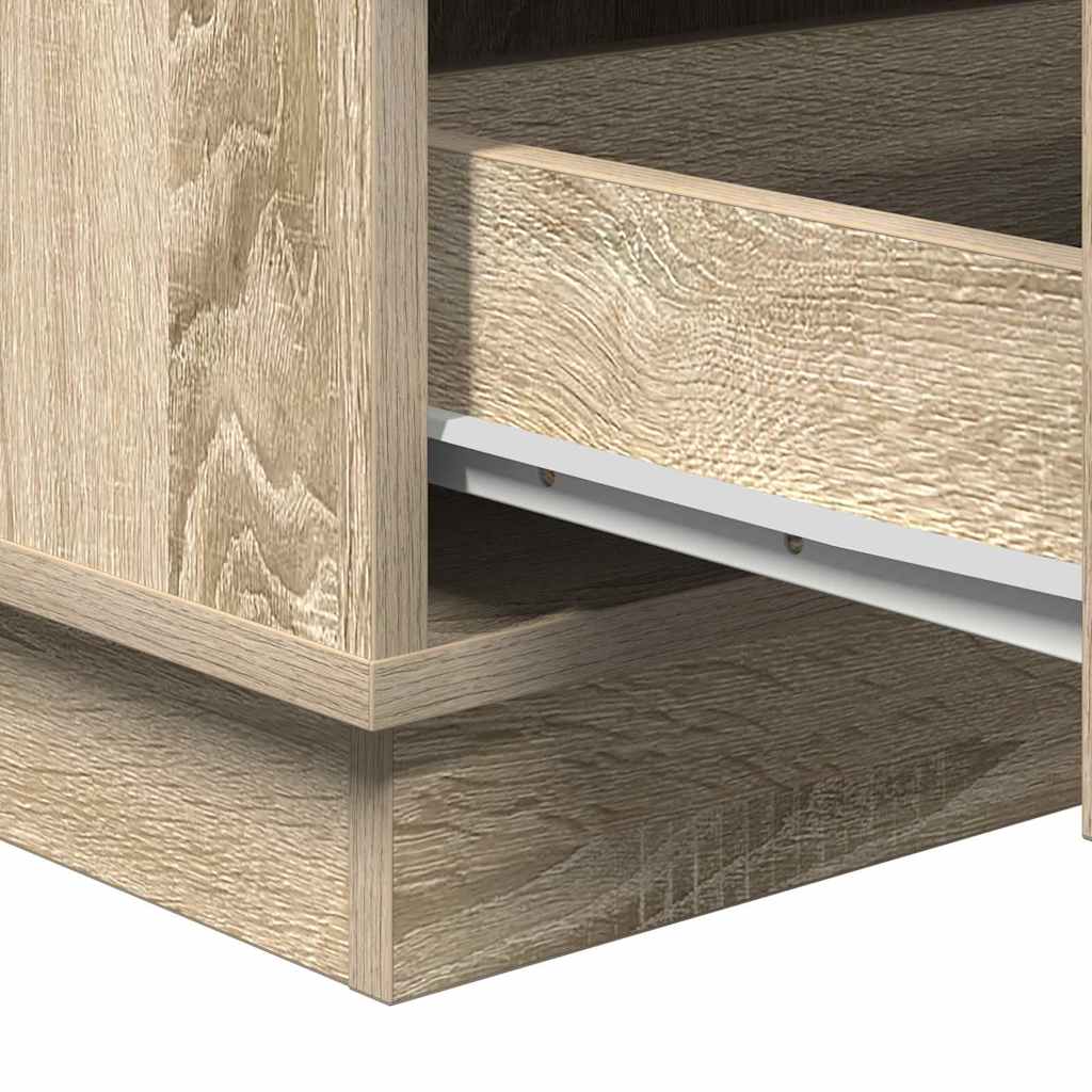 Cabinet de chevet Chêne Sonoma 39 x 34,5 x 65 cm - XIOS