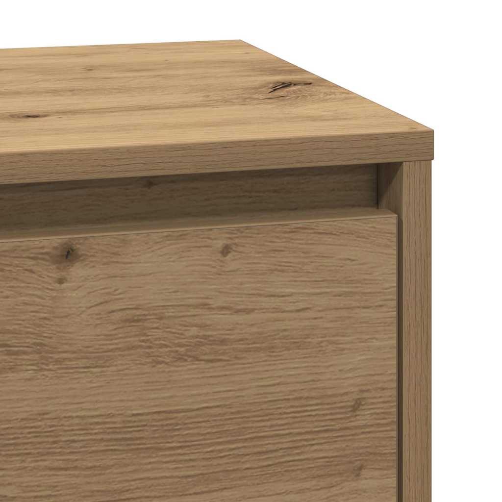 Cabinet de chevet Chêne artisanal 39 x 34,5 x 65 cm - XIOS