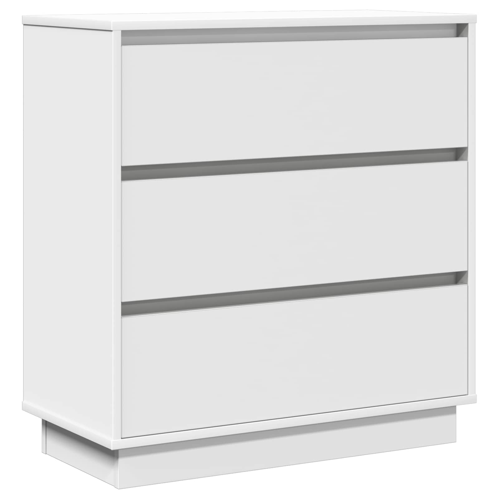 Cabinet de chevet Blanc 71 x 34,5 x 75 cm Bois d'ingénierie - XIOS