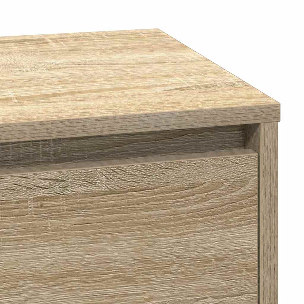 Cabinet de chevet avec tiroir Chêne Sonoma 71 x 34,5 x 75 cm - XIOS