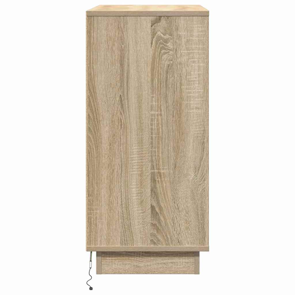 Cabinet de chevet avec tiroir Chêne Sonoma 71 x 34,5 x 75 cm - XIOS
