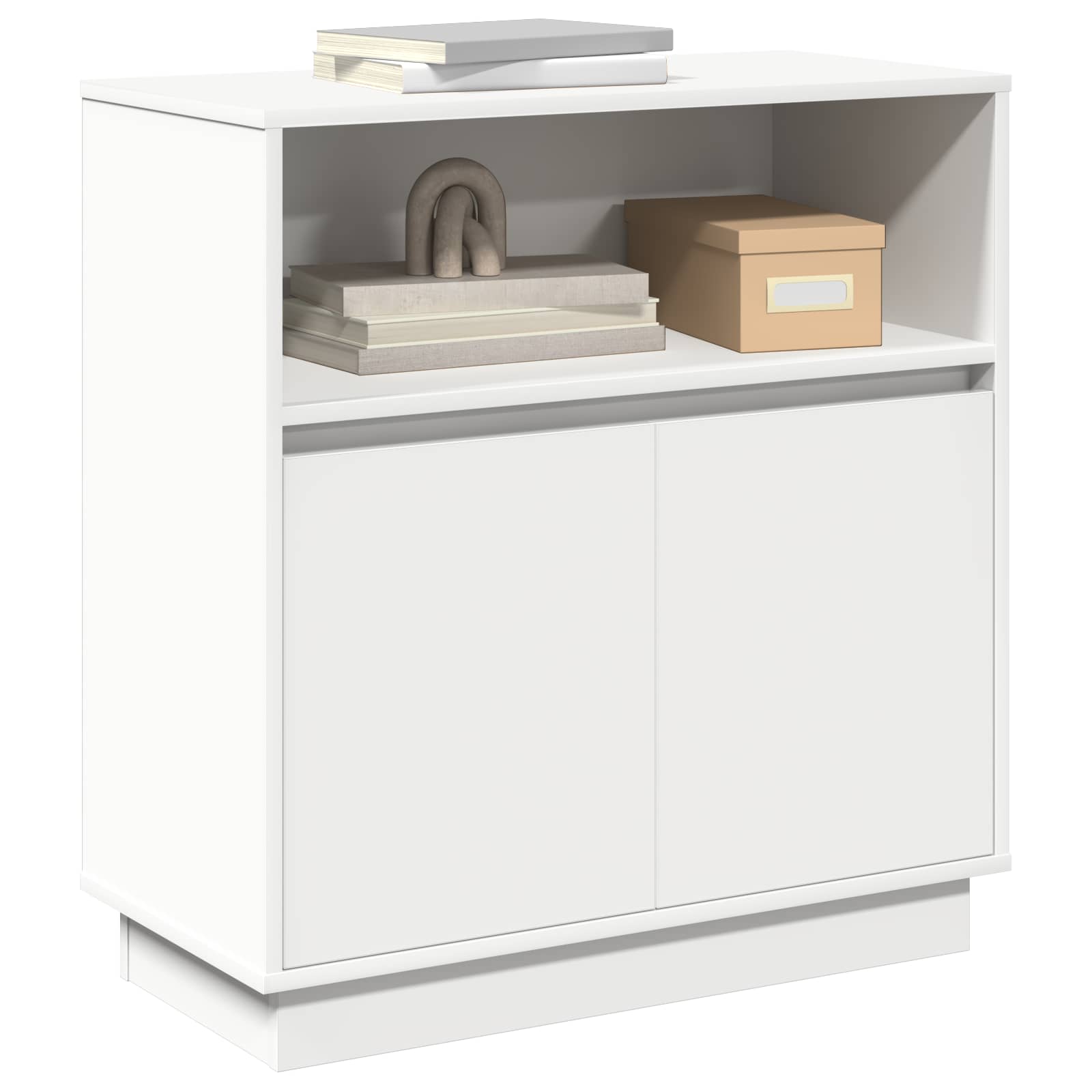 Buffet LED Blanc 71 x 34,5 x 75 cm Bois d'ingénierie - XIOS