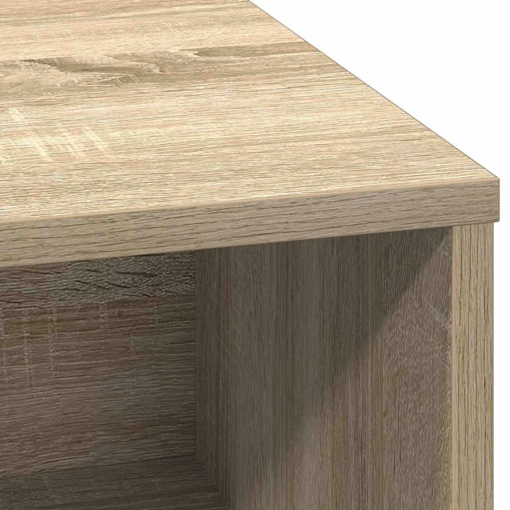 Buffet LED Chêne Sonoma 71 x 34,5 x 75 cm Bois d'ingénierie