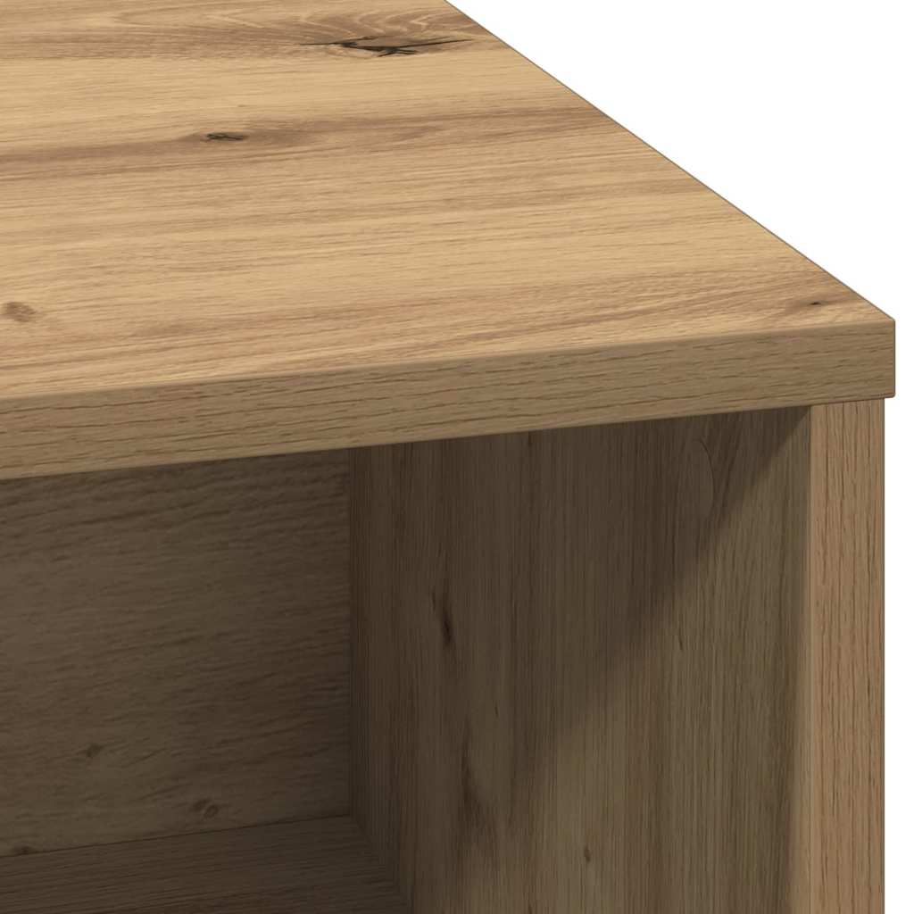Buffet LED Chêne artisanal 71 x 34,5 x 75 cm Bois d'ingénierie - XIOS