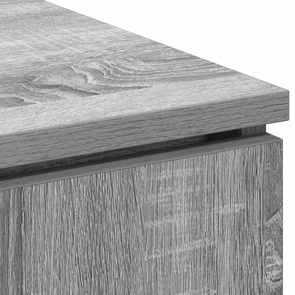 Meuble TV avec LED Sonoma gris 100 x 38 x 49 cm - XIOS