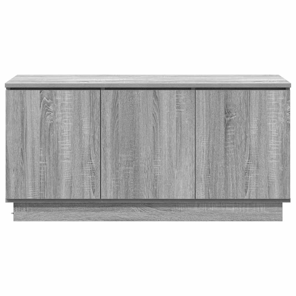 Meuble TV avec LED Sonoma gris 100 x 38 x 49 cm - XIOS
