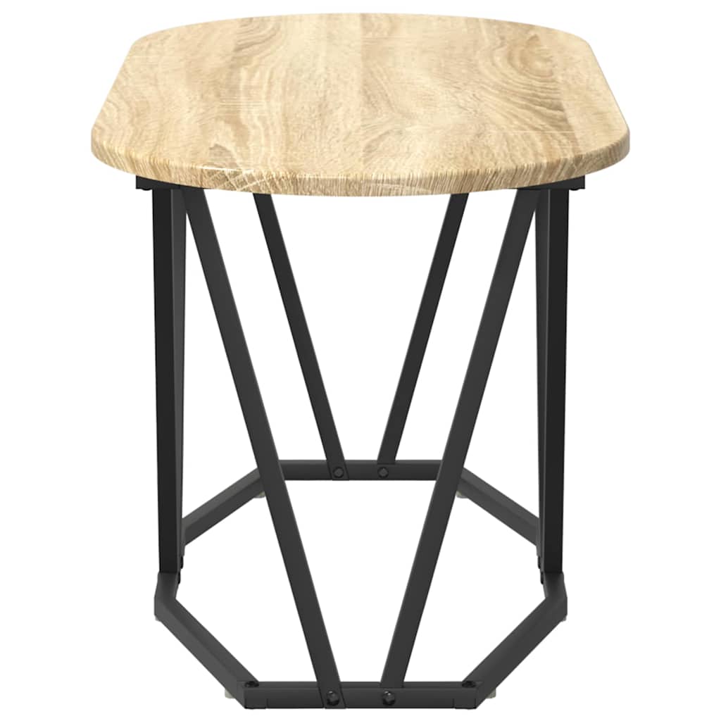 Table Basse Chêne sonoma 80 x 40 x 40.5 cm - XIOS