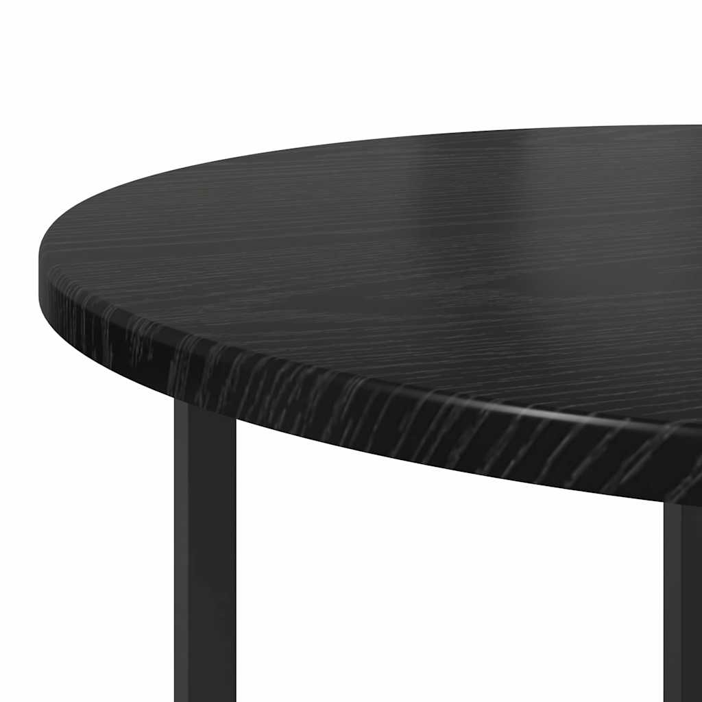 Ensemble de tables d'appoint 2 pcs Chêne noir 50 x 50 x 50 cm - XIOS