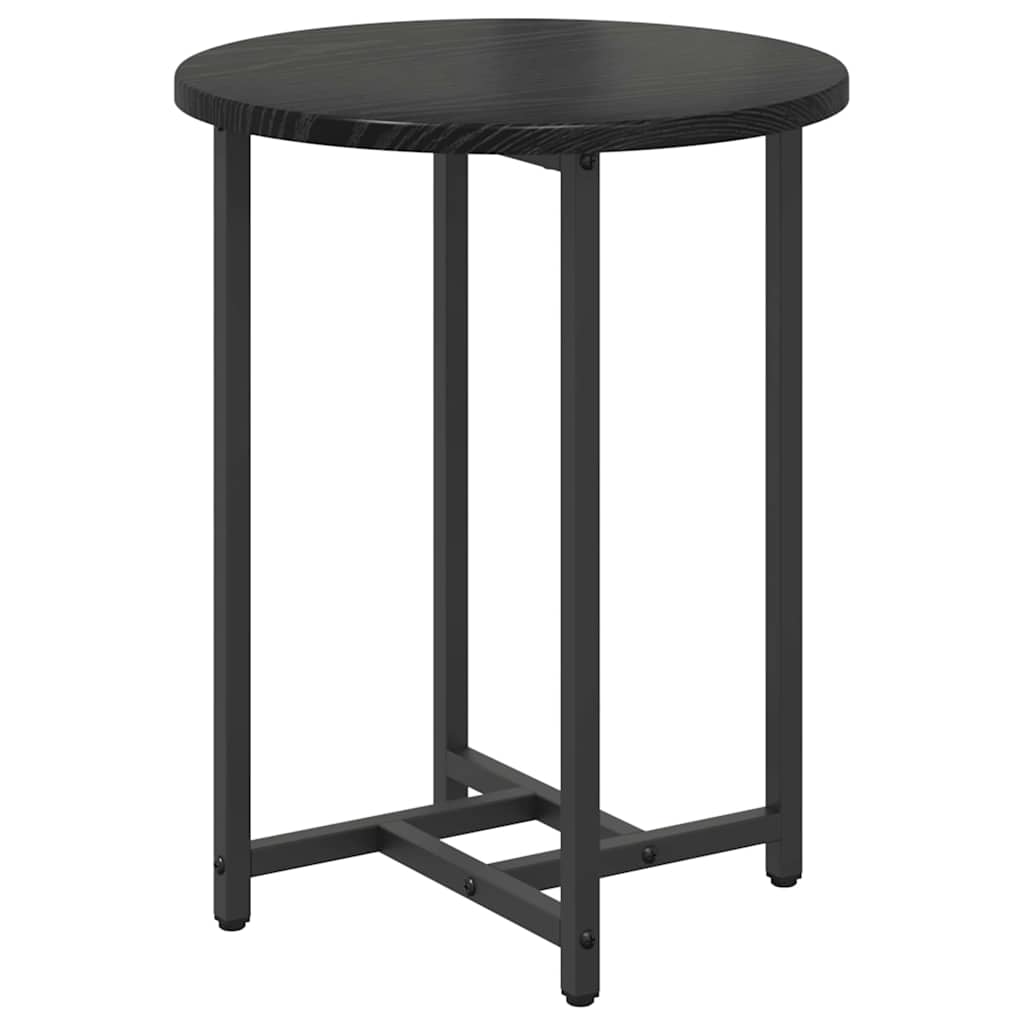 Ensemble de tables d'appoint 2 pcs Chêne noir 50 x 50 x 50 cm - XIOS