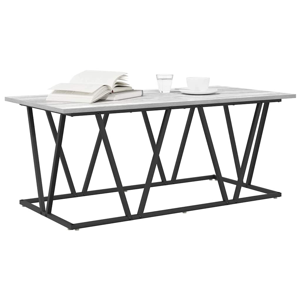Table basse Sonoma gris 100 x 50 x 40 cm - XIOS