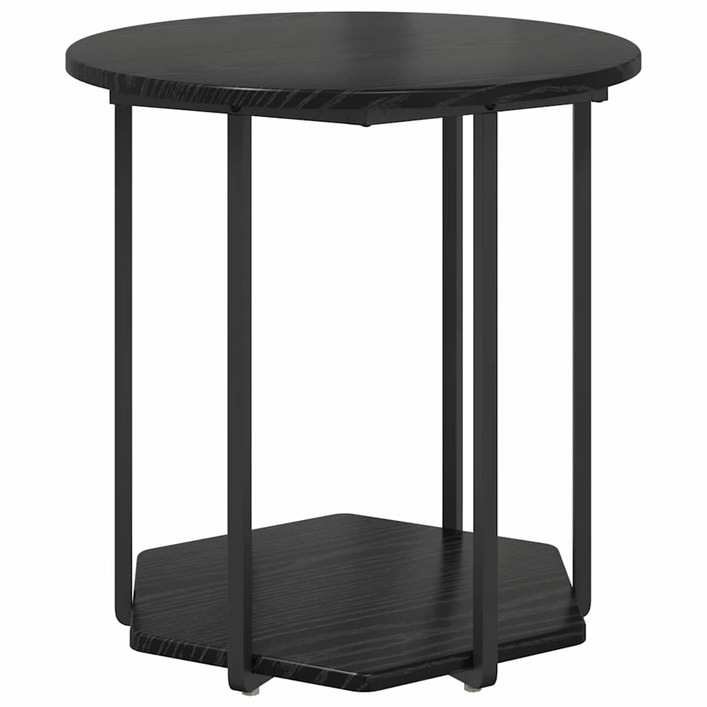 Ensemble de tables d'appoint 2 pc Chêne noir 50 x 50 x 50,5 cm - XIOS