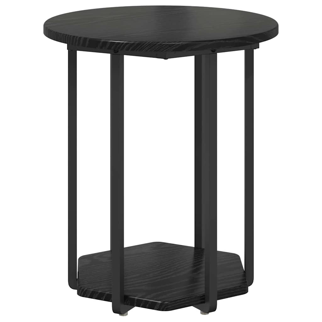 Ensemble de tables d'appoint 2 pc Chêne noir 50 x 50 x 50,5 cm - XIOS
