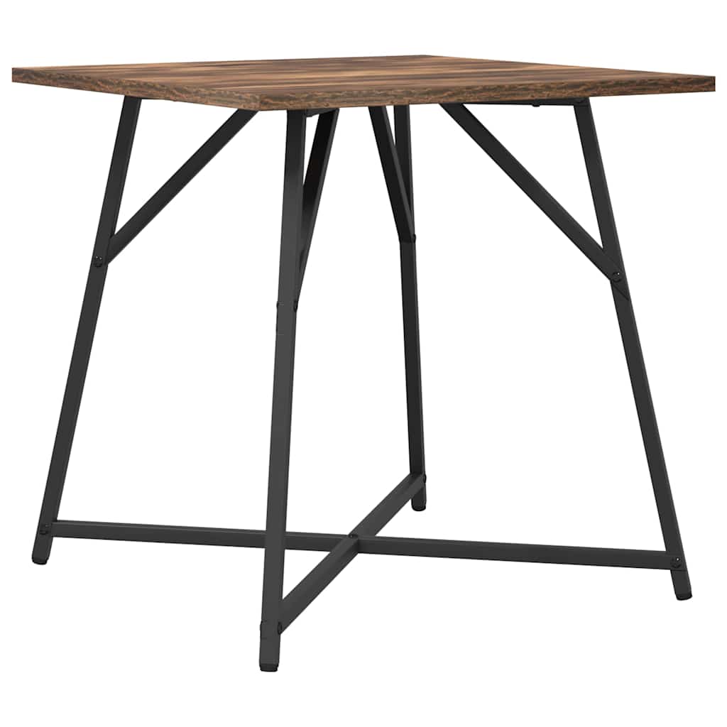 Ensemble de tables d'appoint 2 pcs Chêne fumé et noir - XIOS