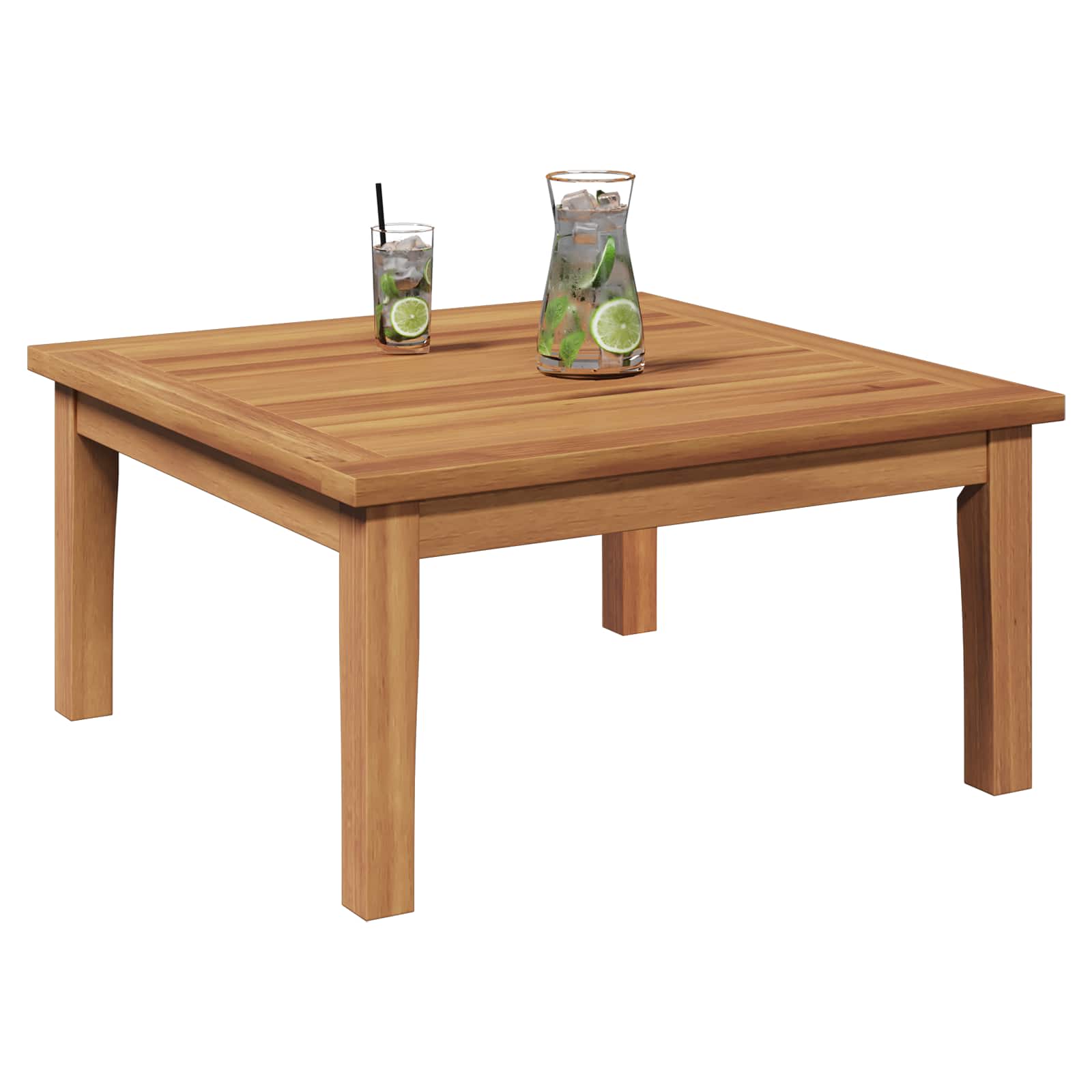 Table de Jardin Marron Bois de teck massif - XIOS