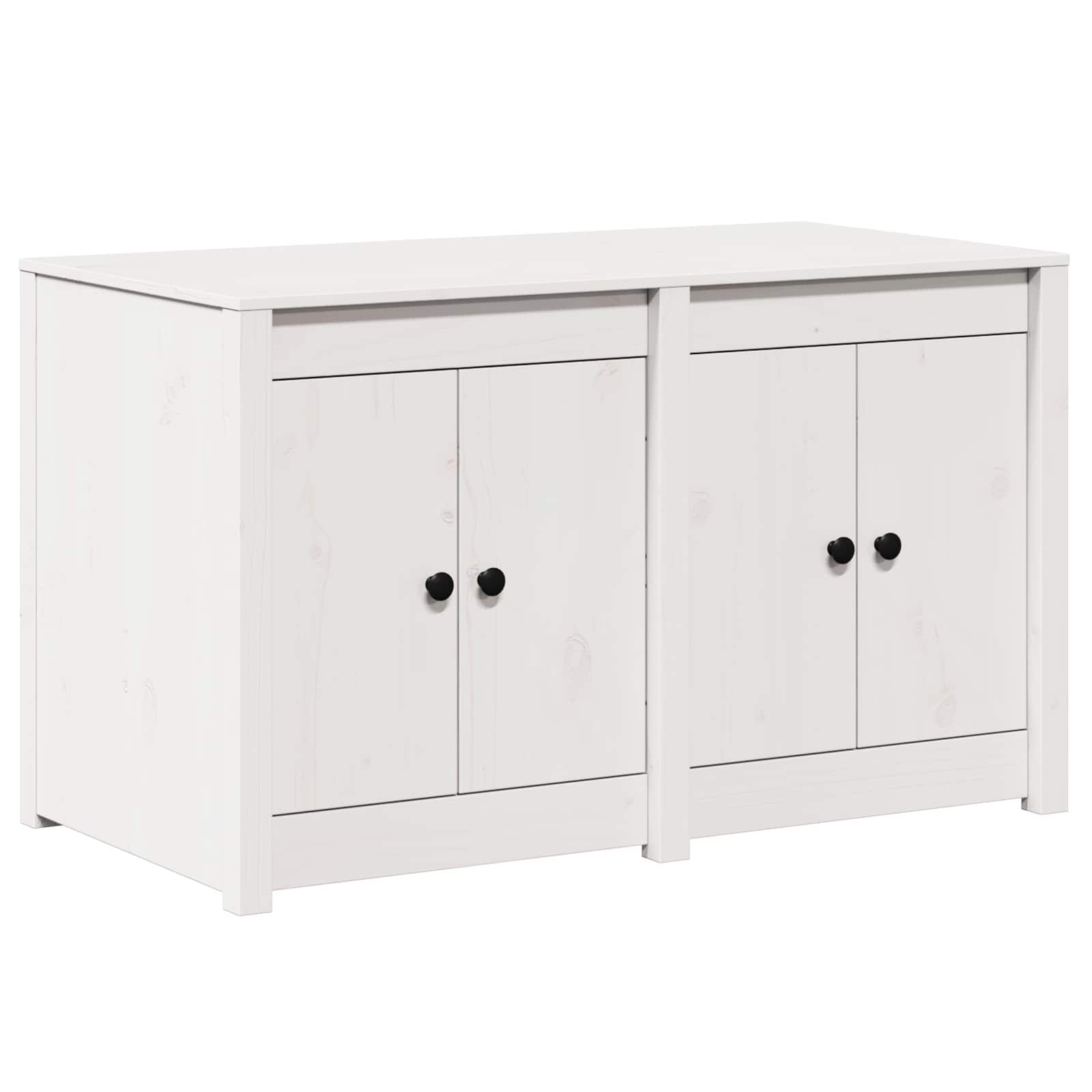Armoire de cuisine avec étagère MEPPEL Blanc 106 x 55 x 64 cm