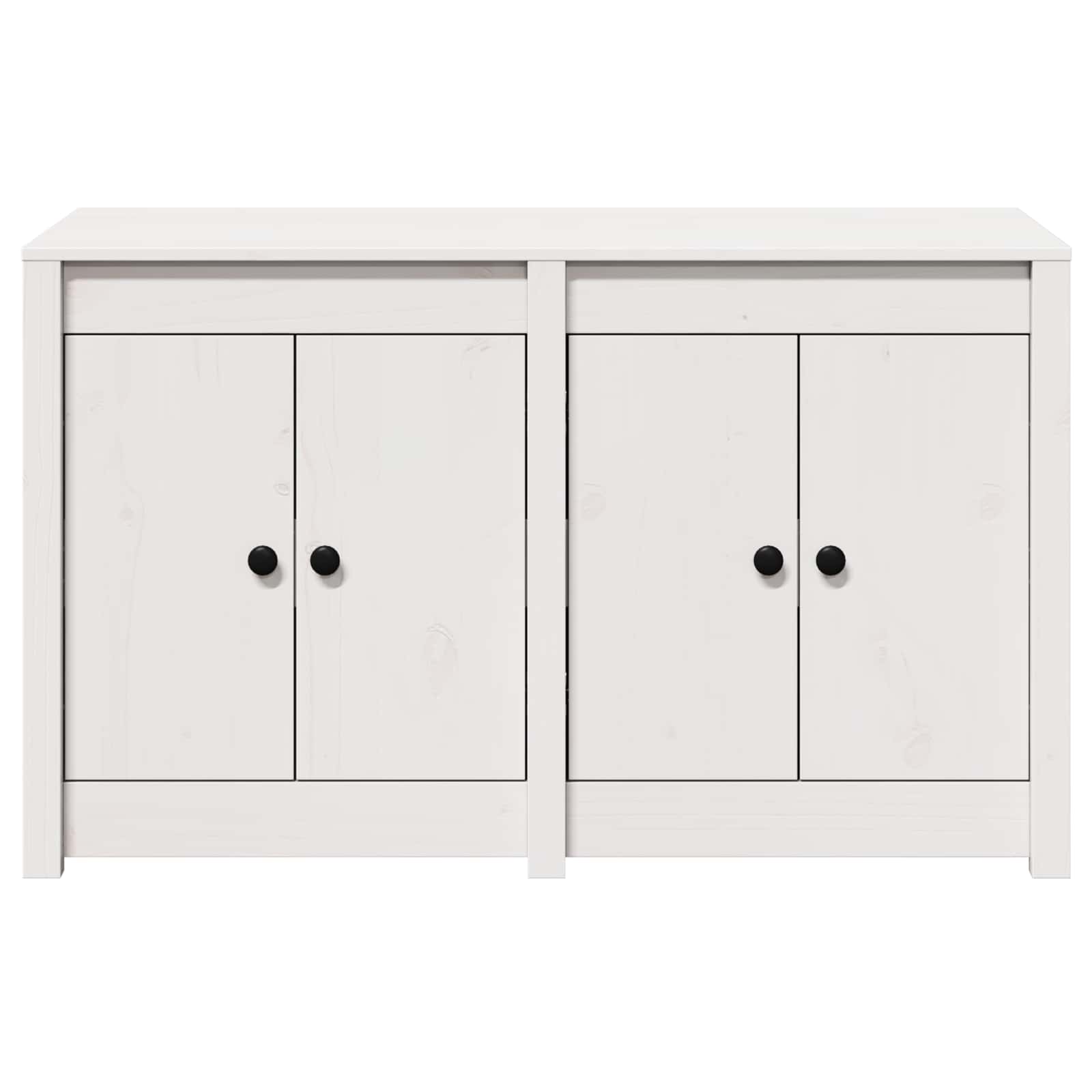Armoire de cuisine avec étagère MEPPEL Blanc 106 x 55 x 64 cm
