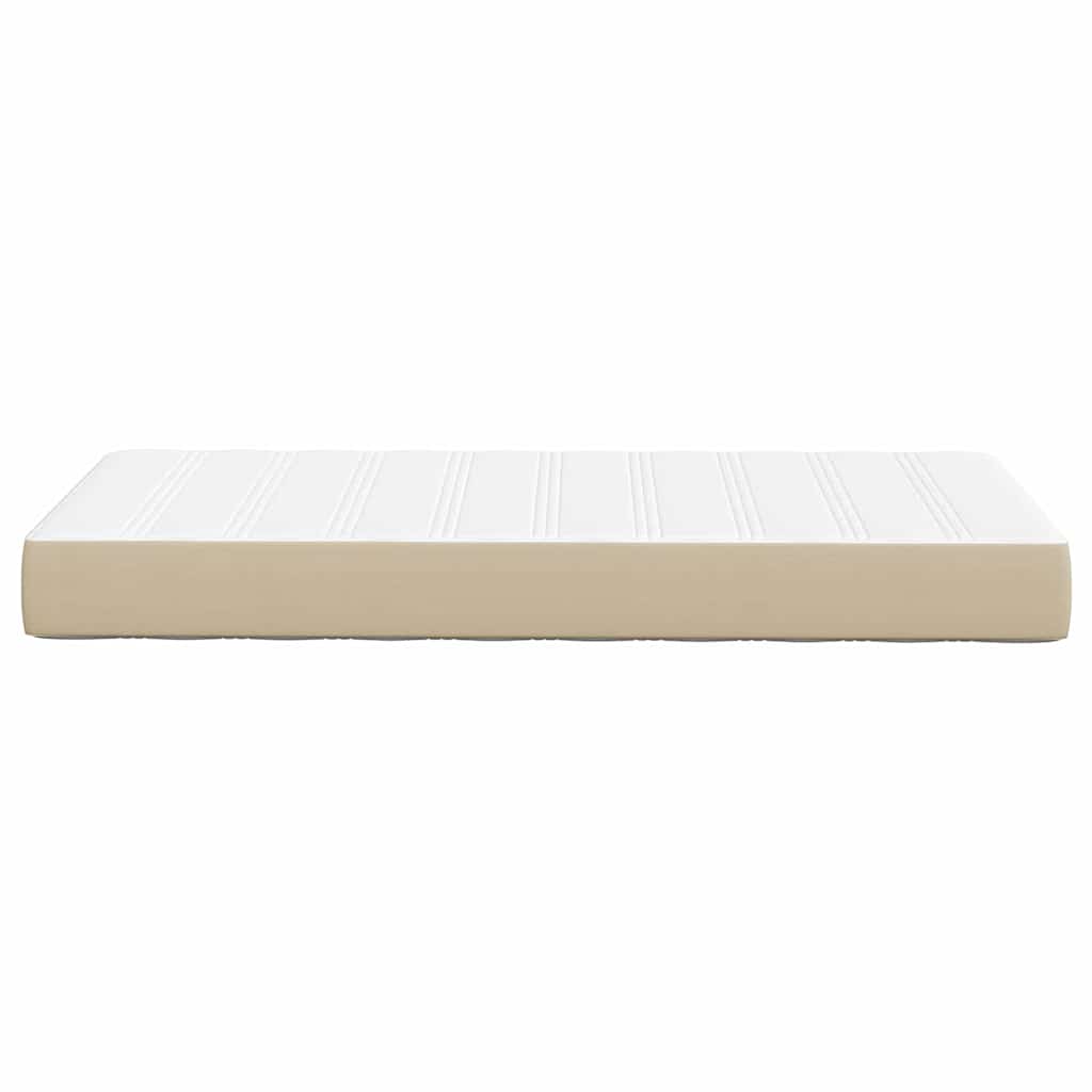 Matelas de Lit avec matelas Vert 90 x 200 cm tissu - XIOS