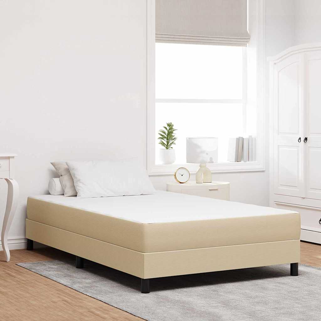 Matelas de Lit avec matelas Vert 120 x 200 cm tissu - XIOS