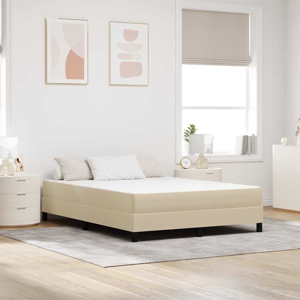 Matelas de Lit avec matelas Vert 140 x 200 cm tissu - XIOS