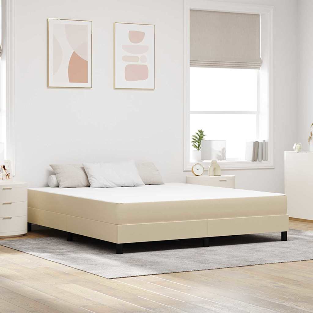 Matelas de Lit avec matelas Sauge 180 x 200 cm tissu - XIOS