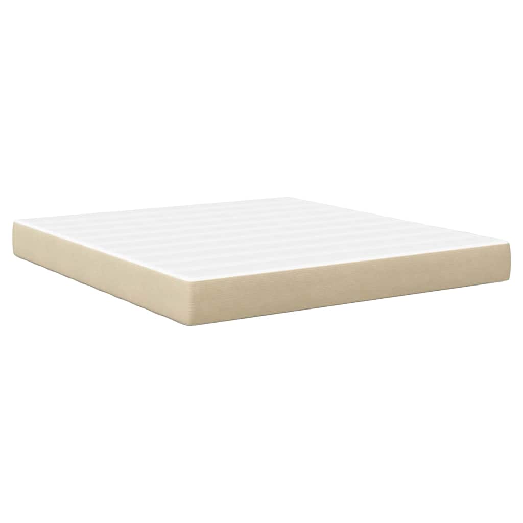 Matelas de Lit avec matelas Sauge 180 x 200 cm tissu - XIOS