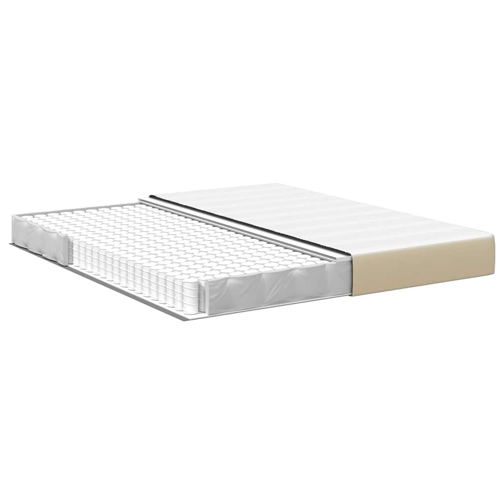 Matelas de Lit avec matelas Sauge 180 x 200 cm tissu - XIOS
