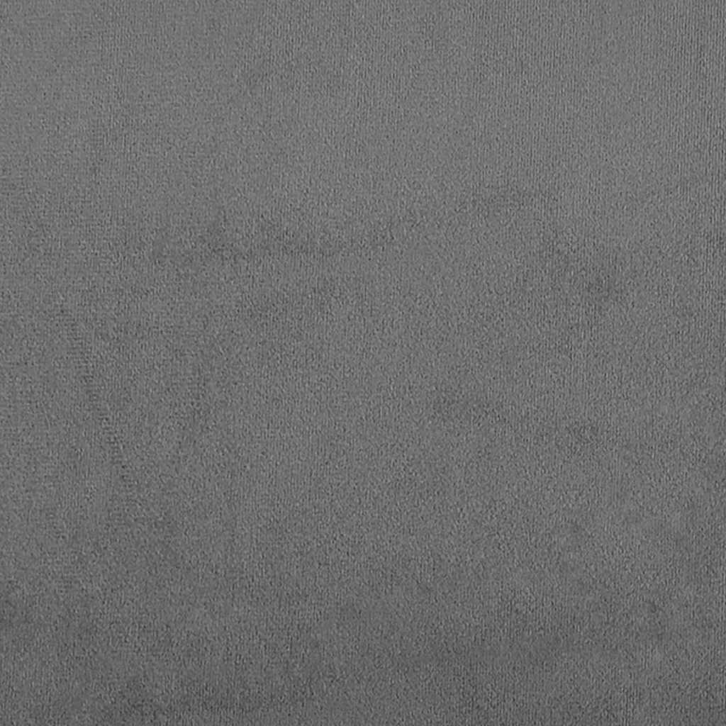 Canapé-lit escamotable Gris foncé 194 x 67 x 82 cm Microfibre - XIOS
