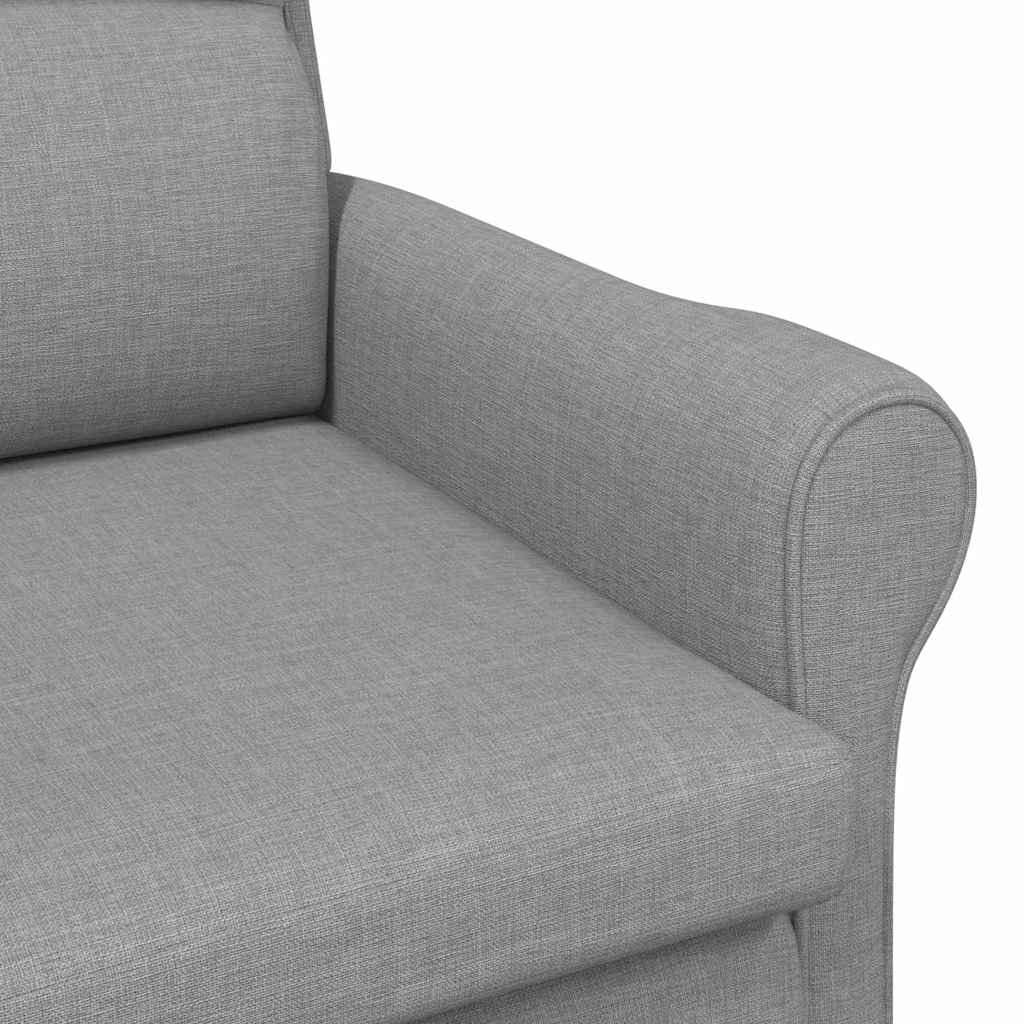 fauteuil Gris clair 76 x 94 x 102 cm tissu - XIOS