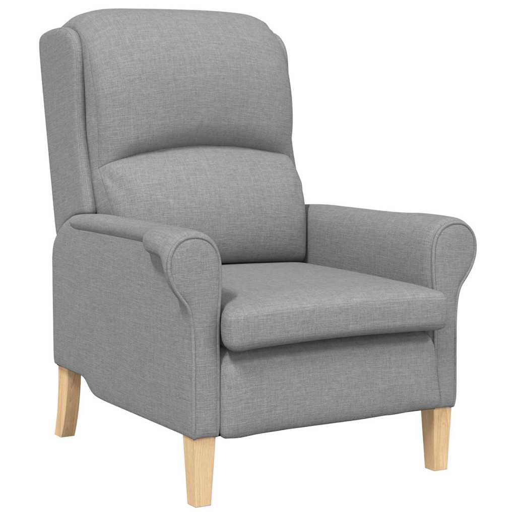 fauteuil Gris clair tissu - XIOS