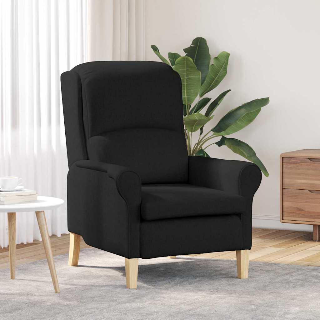 fauteuil Noir 76 x 94 x 102 cm tissu - XIOS