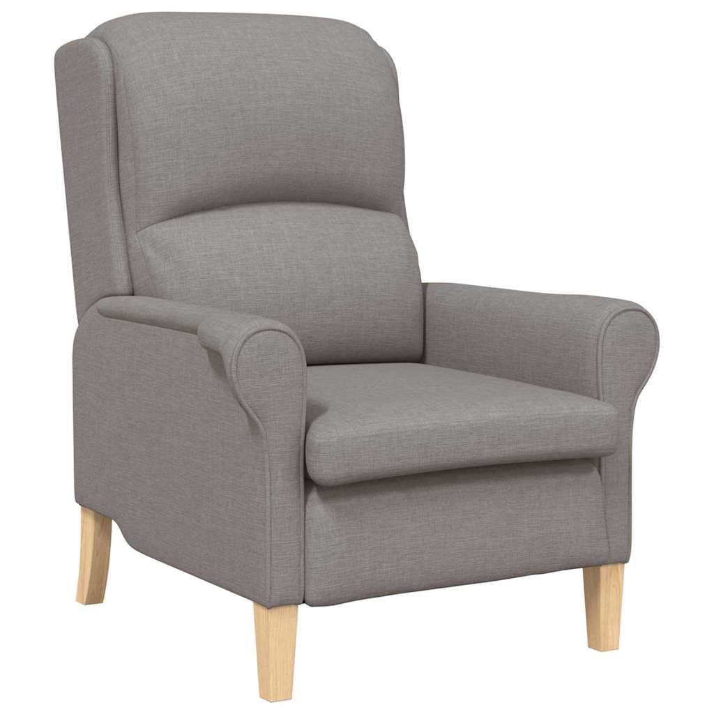 fauteuil Taupe 76 x 94 x 102 cm tissu - XIOS