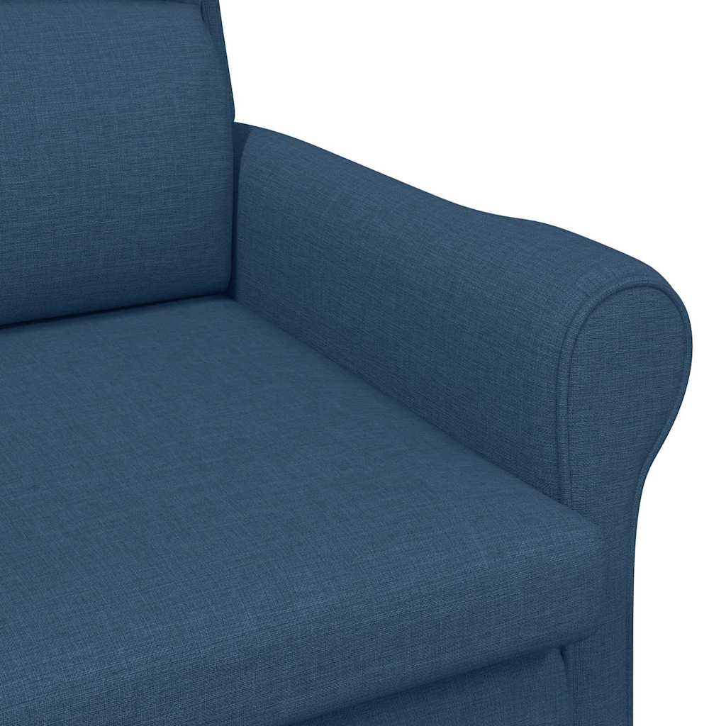 fauteuil Bleu 76 x 94 x 102 cm tissu - XIOS