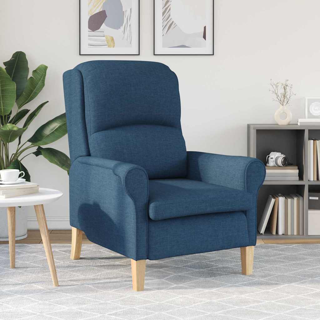 fauteuil Bleu 76 x 94 x 102 cm tissu - XIOS